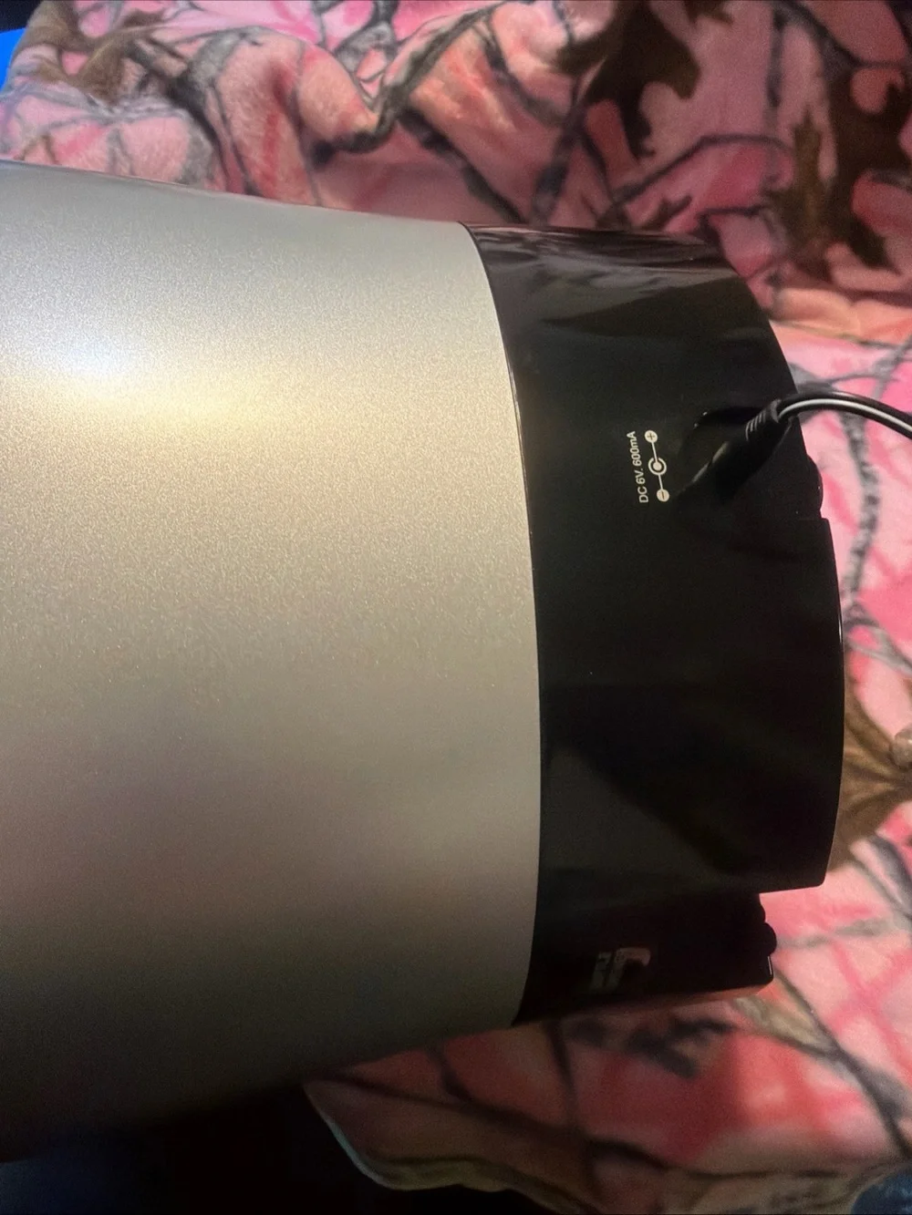 Emerson Silver and Black Wine Chiller Cooler